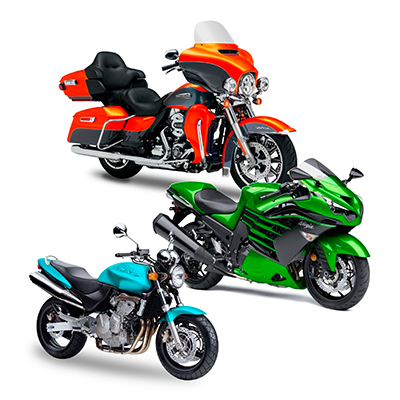 Комплекты кенди красок на мотоциклы